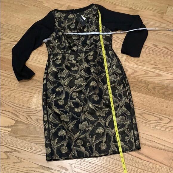 NWT TALBOTS SHEER LONG SLEEVE DRESS SIZE 4 - Picture 8 of 11